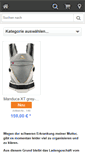 Mobile Screenshot of mama-mutter-kind-shop.de